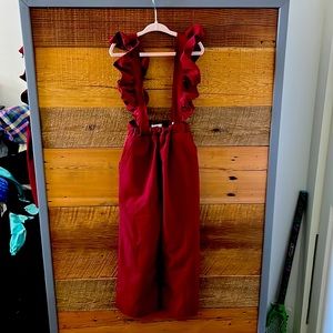 Girls Suspender pants